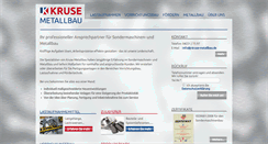 Desktop Screenshot of j-kruse-metallbau.de